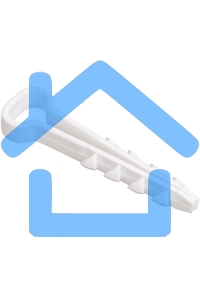 Дюбель-хомут d5х8мм для плоского кабеля нейлон бел. (уп.100шт) ИЭК UHH35-5-8-100