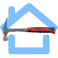 Молоток Matrix гвоздодер 570 г цельнометаллический двухкомпонентная рукоятка