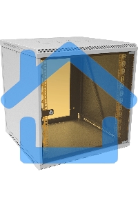 Шкаф коммутационный Suprlan (05-1206) настенный 12U 600x600мм пер.дв.стекл направл.под закл.гайки 70кг RAL 7035 535мм 26.22кг 620мм