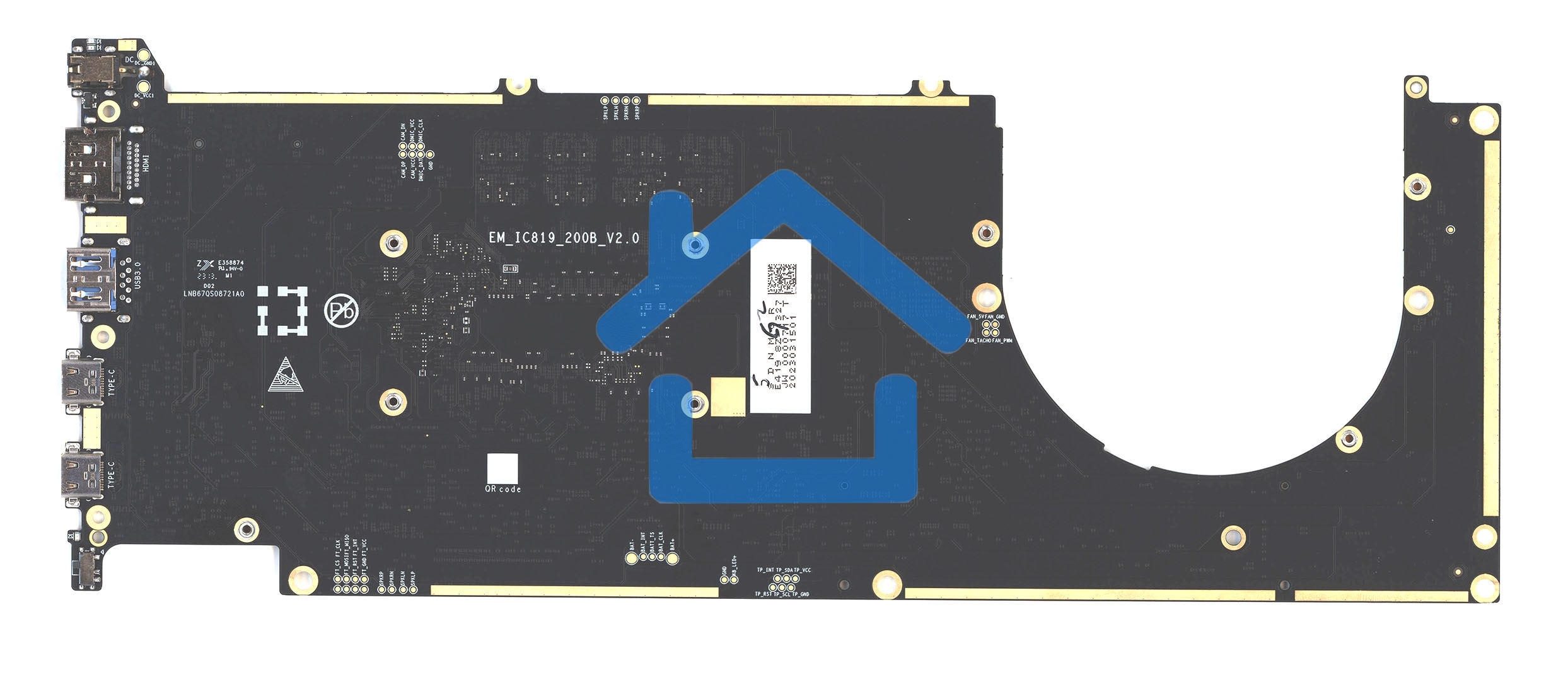 Материнская плата для Echips Max NX173A