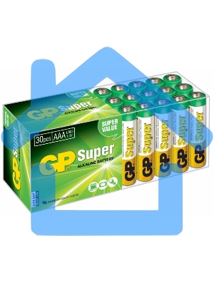 Батарейка GP 24AA21-2CRSWC30 180/720 AAA (30шт) спайка