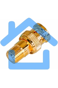 Переход гнездо F - штекер BNC GOLD Rexant