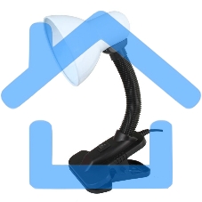 Светильник UF-320P С01 настол. прищепка 230В 60Вт E27 ЛОН бел. Ultraflash 12370