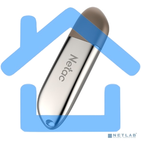 Флешка USB R/W Drive Netac U352 NT03U352N-128G-30PN, USB3.0 128Gb, retail version