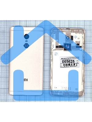 Задняя крышка для Xiaomi Redmi Note 4 золотая