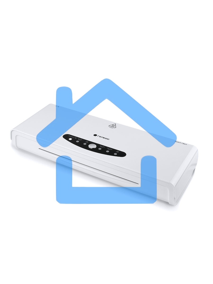 Ламинатор Heleos ЛМА44В белый/черный A4 (60-250мкм) 30см/мин (4вал.) хол.лам. лам.фото реверс