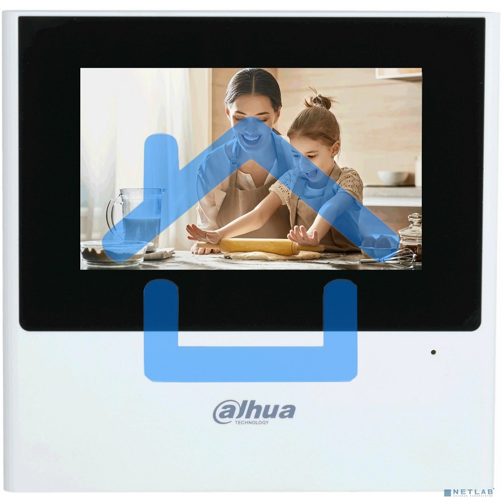 Видеодомофон DAHUA DHI-VTH2611L-WP, Dahua Wi-Fi Indoor Monitor