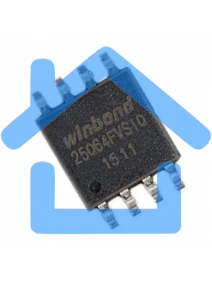 Микросхема BIOS ROM chip 128Mbit WINBOND 25Q128FWSQ