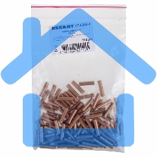 Гильза ГМ 4-3 (4 мм² - Ø 3 мм) (в упак. 10 шт.) Rexant