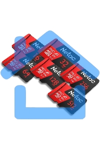 Флеш карта MicroSD card Netac P500 Extreme Pro 128Gb, retail version w/o SD adapter