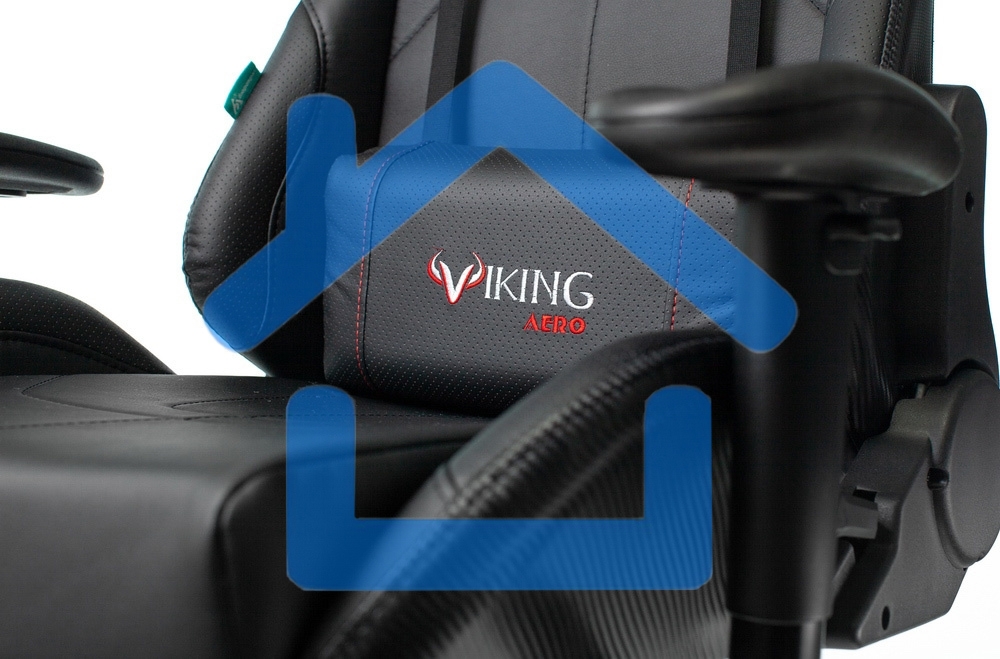 Кресло игровое Бюрократ VIKING 5 AERO BLACK EDITION черный искусственная кожа