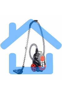 Пылесос Zelmer 81205158T черный/красный, 800 Вт, уборка сухая, пылесборник контейнер 2 л