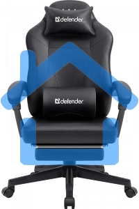 Кресло игровое Defender CRUISER черный