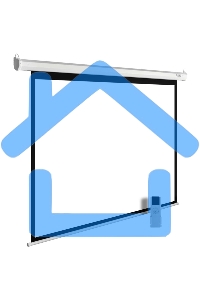 Экран Cactus 240x240см MotoExpert CS-PSME-240x240-WT 1:1 настенно-потолочный рулонный белый (моторизованный привод)