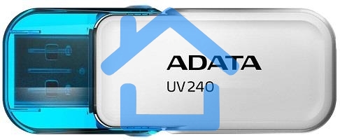 Флешка USB R/W ADATA R/W 32Gb ADATA UV240, USB 2.0, белый