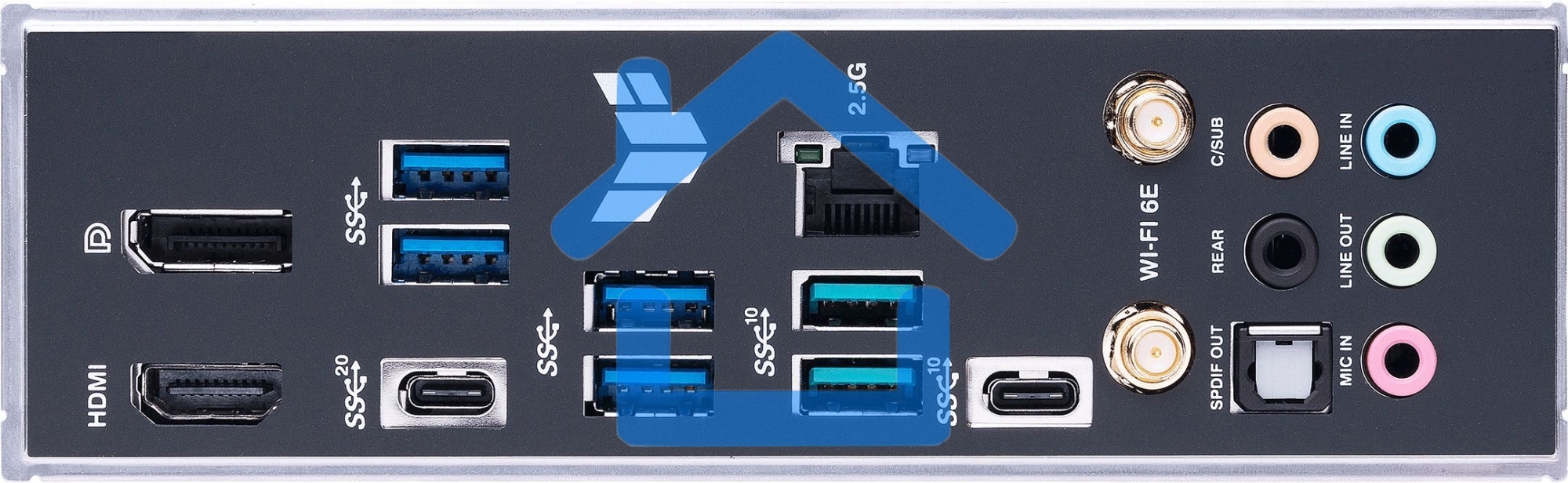Материнская плата ASUS TUF GAMING Z790-PLUS WIFI, LGA 1700, Intel Z790, 4xDDR5, 4xSATA, 4xM.2, 1xPCIe 5.0 x16, 1xPCIe 4.0 x4, 2xUSB-A 3.2 Gen 2, 4xUSB-A 3.2 Gen 1, 1xUSB-C 3.2 Gen 2, 1xUSB-C 3.2 Gen 2x2, 1x2.5Gb LAN, 5x3.5 мм, 7.1, Standard-ATX