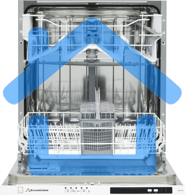 Встраиваемая посудомоечная машина Schaub Lorenz SLG VI6110, белый, 59.8 см, 12 компл., 52 дБ, класс A++