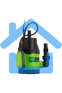 Дренажный насос СИБРТЕХ для чистой воды СДН500-5 500 Вт напор 8 м 8000 л/ч 97262