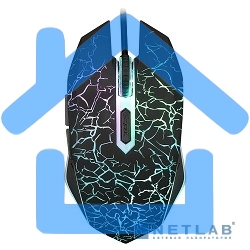 Мышь проводная Oklick 905G INVASION черный, 3200 dpi, USB, кнопки - 6