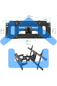 Кронштейн для телевизора Kromax CORBEL-8, 32