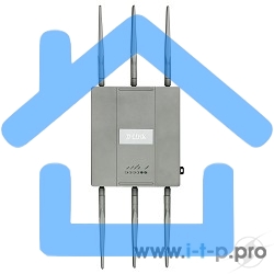 Беспроводная двухдиапазонная точка доступа D-Link DAP-2695 PROJ AC1750 с поддержкой PoE