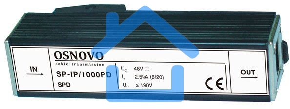 Грозозащита Osnovo SP-IP/1000PD