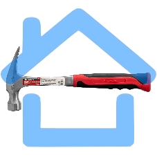 Молоток Matrix гвоздодер 570 г цельнометаллический двухкомпонентная рукоятка