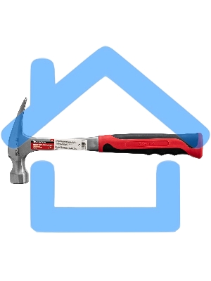 Молоток Matrix гвоздодер 570 г цельнометаллический двухкомпонентная рукоятка