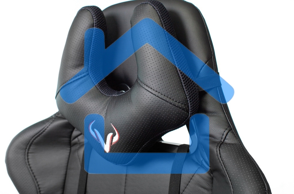 Кресло игровое Бюрократ VIKING 5 AERO BLACK EDITION черный искусственная кожа
