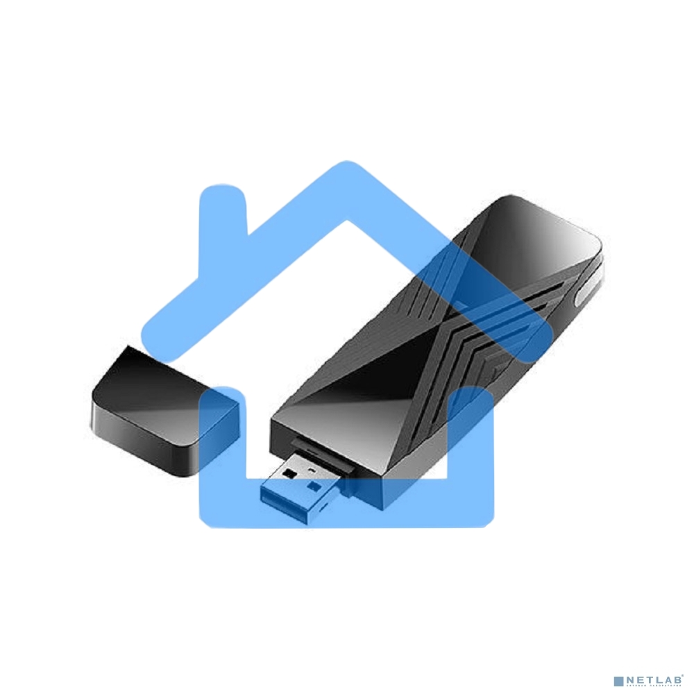Сетевой адаптер WiFi D-Link DWA-X1850 DWA-X1850/A1A AX1800 USB 3.0 (ант.внутр.)