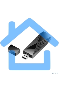 Сетевой адаптер Wi-Fi D-Link DWA-X1850 DWA-X1850/A1A AX1800 USB 3.0 (ант.внутр.)