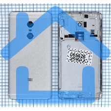 Задняя крышка для Xiaomi Redmi Note 4 серая