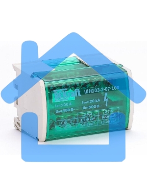 Кросс-модуль на DIN-рейку 2х7 групп 100А ШН-103 DEKraft 32015DEK