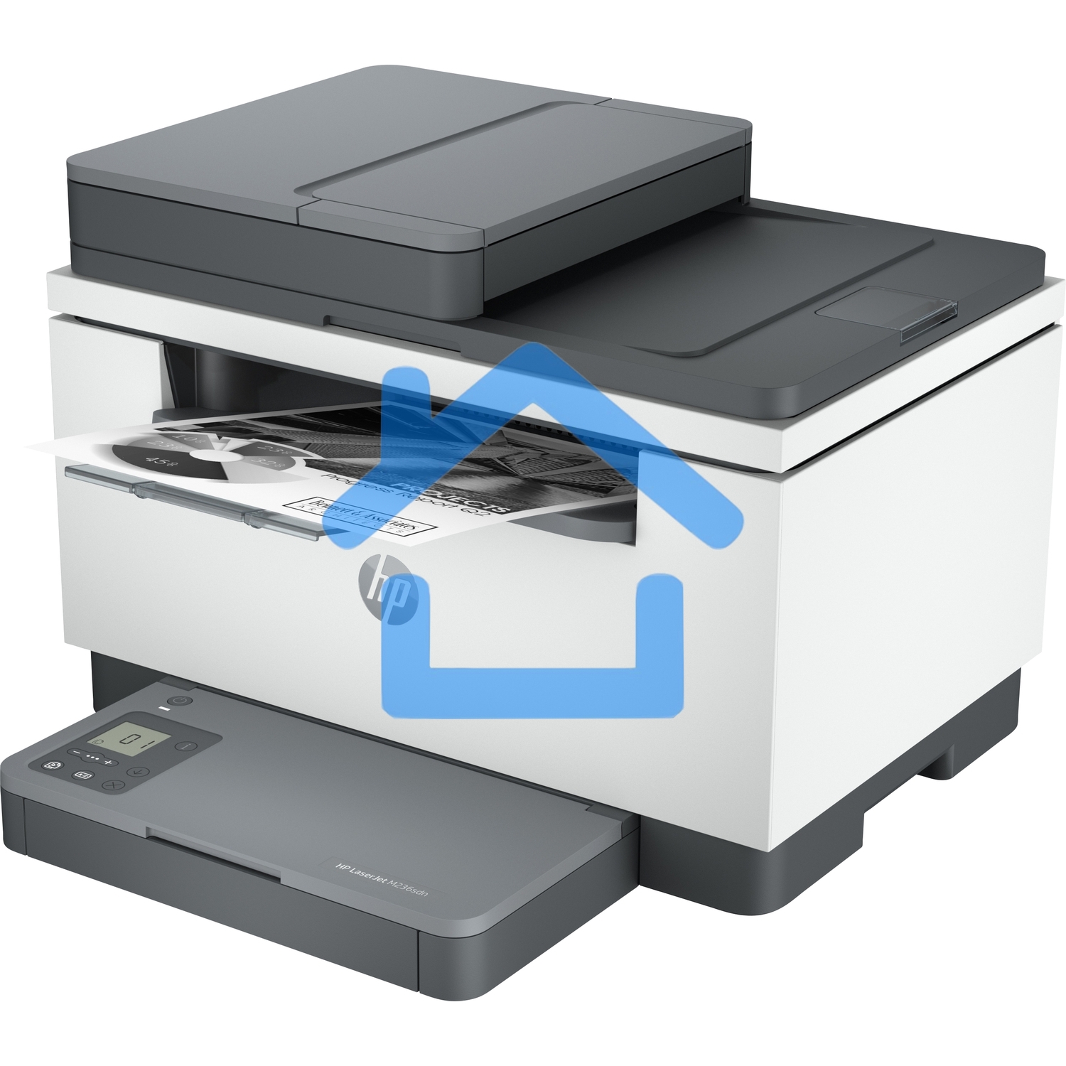 МФУ лазерное HP LaserJet M236sdw (9YG09A), A4, ч/б, печ. до 29 стр/мин., скан. до 19 стр/мин. (ч/б) 10 стр/мин. (цвет), 600 x 600 dpi, USB, RJ-45, Wi-Fi, BlueTooth, Air Print, Mopria