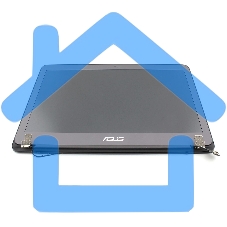 Крышка для Asus Zenbook UX305LA FHD темно-серая