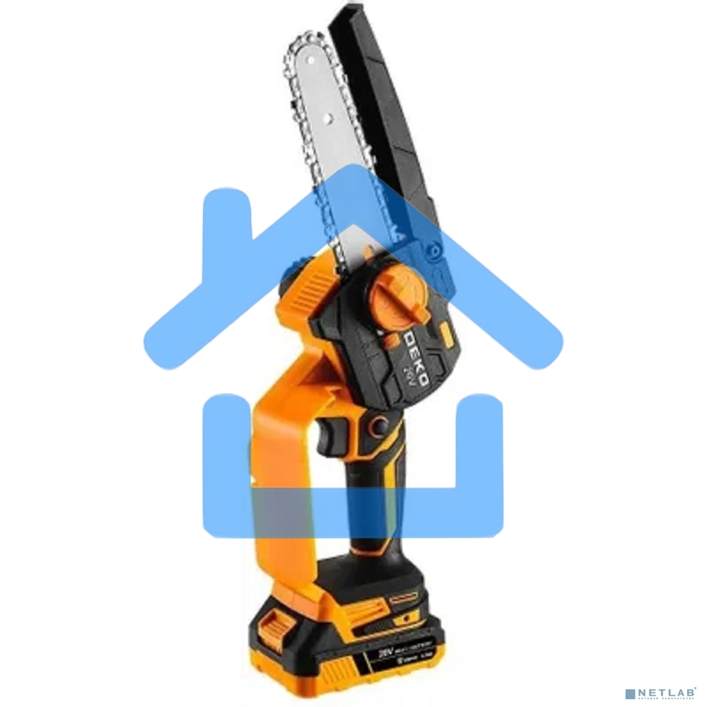 Пила цепная аккумуляторная DEKO DKCHS 20-6 PRO, 4