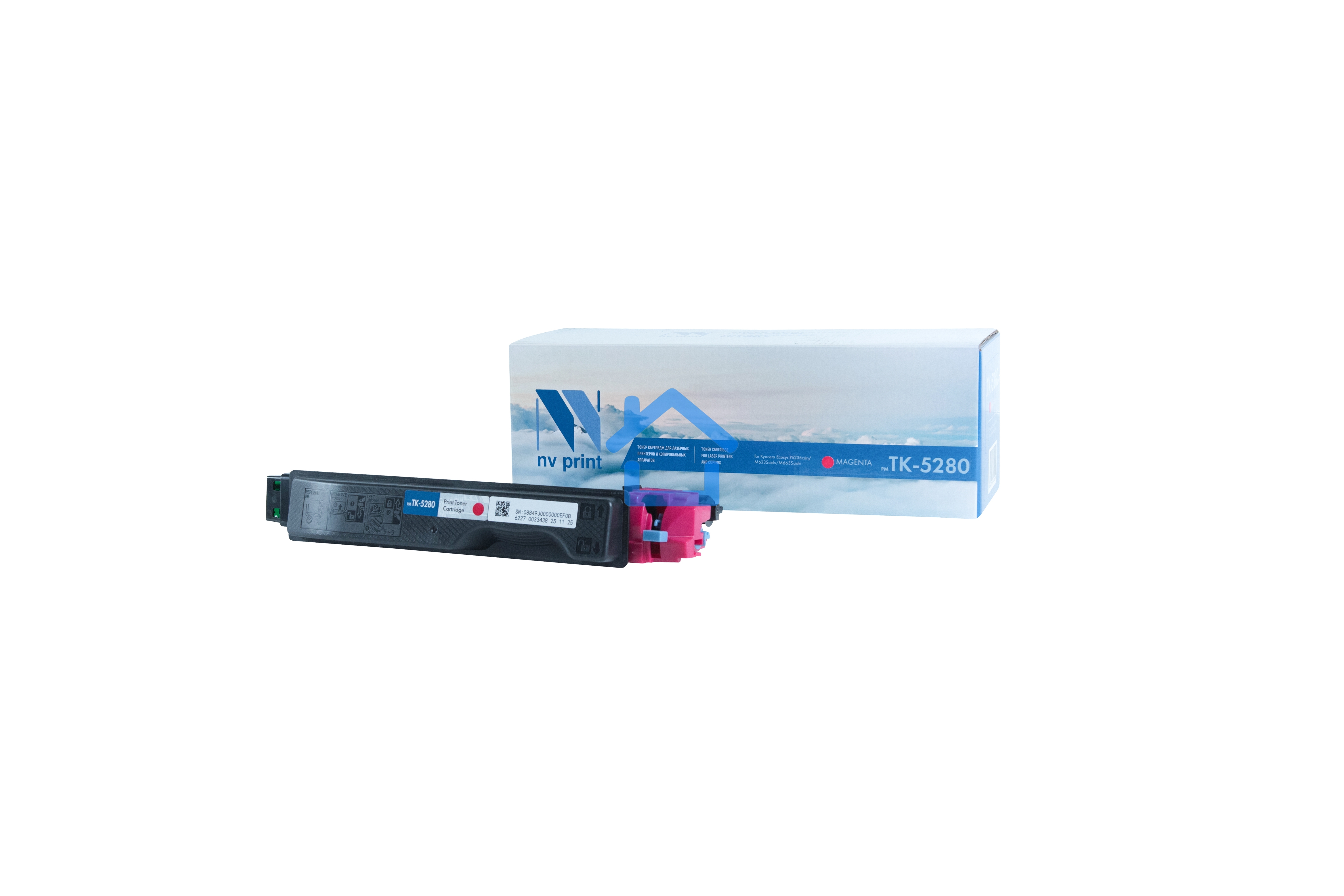 Картридж лазерный NVP совместимый NV-TK-5280 Magenta для Kyocera Ecosys P6235cdn/M6235cidn/M6635cidn (11000k)