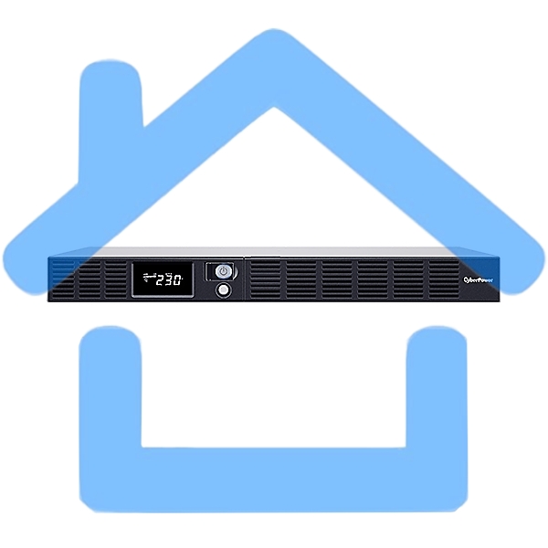 Источник бесперебойного питания CyberPower Line-Interactive OR1000ELCDRM1U 1000VA/600W С13(4+2)