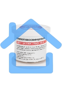 Припой ПОСу 95-5, 100г, Ø2мм, (олово 95%, сурьма 5%), бессвинцовый, ГОСТ 21931-76, катушка Rexant