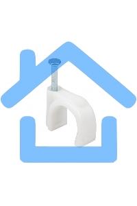 Скоба крепежная круглая PROxima (12мм (50шт.)