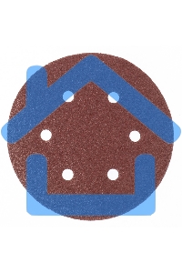 Круг абразивный Matrix на ворсовой подложке под 