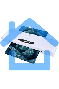 Ламинатор Heleos ЛМА34В белый/черный A3 (60-250мкм) 30см/мин (4вал.) хол.лам. лам.фото реверс