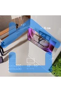 Кронштейн для телевизора Onkron SM6L черный 32