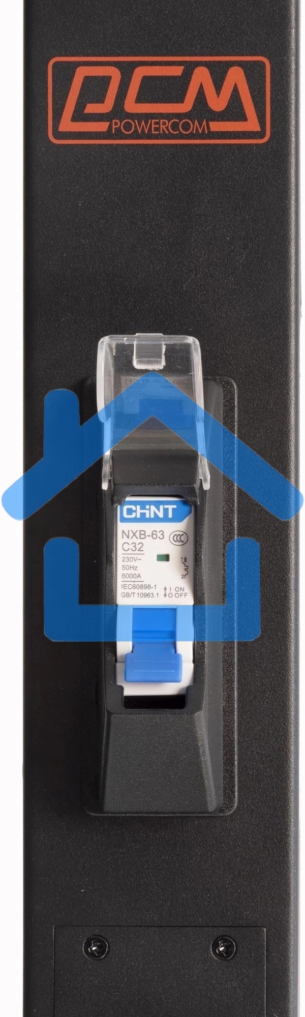 Блок распределения питания Powercom PDU-32AVMS24-14C3-10C9-1P