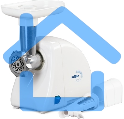 Мясорубка Ротор Экстра М ЭМШ 35/250-2 1500Вт белый