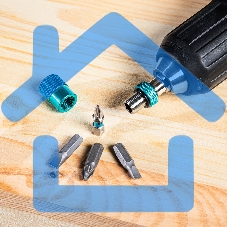 Адаптер для бит с ограничителем и двойным магнитом, 1/4