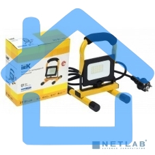 Прожектор светодиодный Iek LPDO603-020-65-K02 СДО 06-20П переносной 6500К IP65 черный