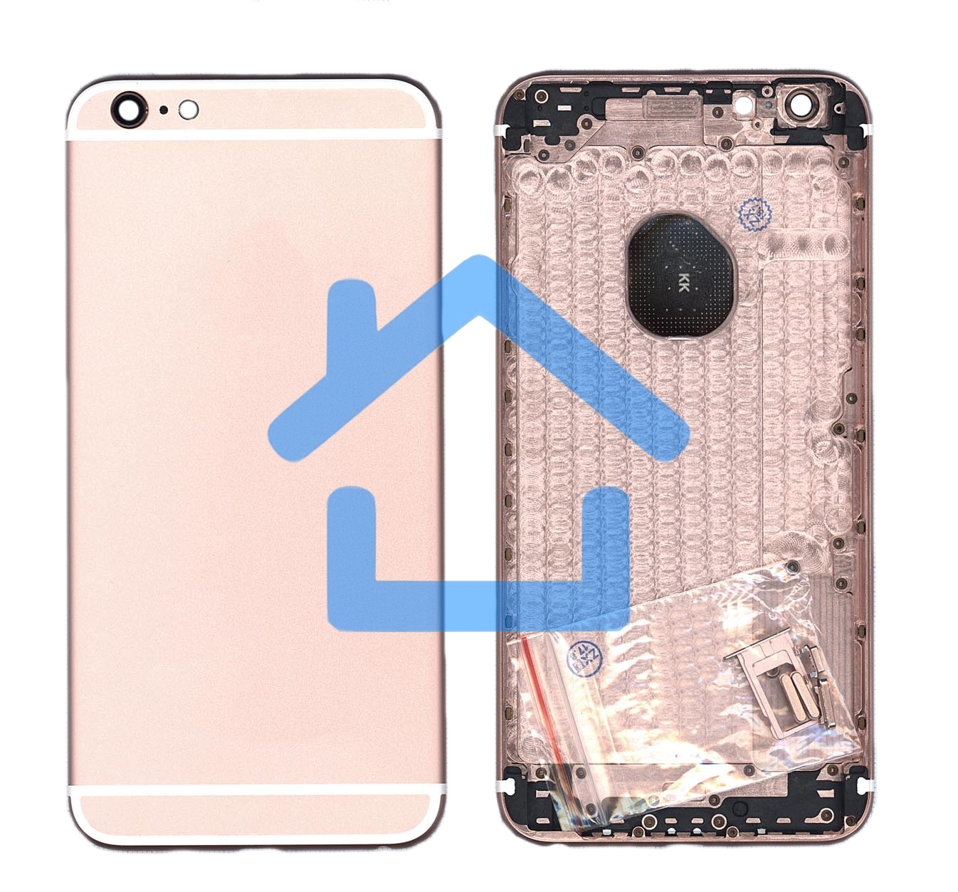 Задняя крышка для iPhone 6 Plus (5.5) розовая