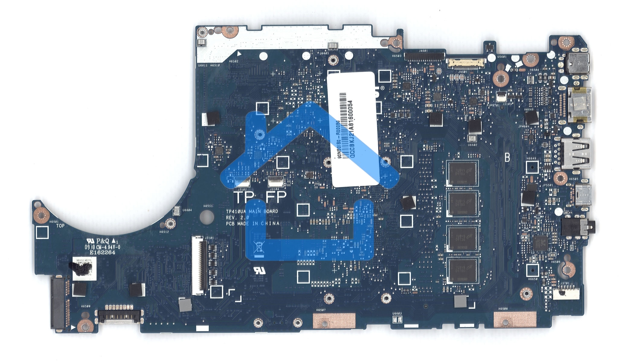 Материнская плата для Asus TP410UF 4G/I5-8250U 90NB0IS0-R00050