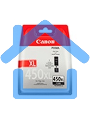 Картридж струйный Canon PGI-450XLPGb,K (6434B001) пигментный черный, 22мл (500 стр.), для PIXMA iP7240/MG6340/MG5440